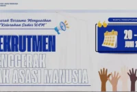 Pendaftaran Penggerak HAM 2026 Dibuka, Ini jadwalnya
(Foto: Pengumuman Rekrutmen Penggerak HAM 2026/rri)