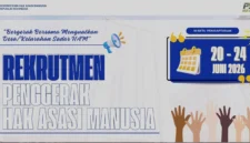 Pendaftaran Penggerak HAM 2026 Dibuka, Ini jadwalnya
(Foto: Pengumuman Rekrutmen Penggerak HAM 2026/rri)