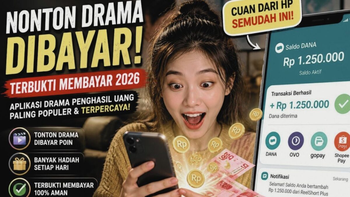 6 Aplikasi Drama Penghasil Uang yang Bisa Di coba
(Foto: prabupos/AI
/prabumulihpos)