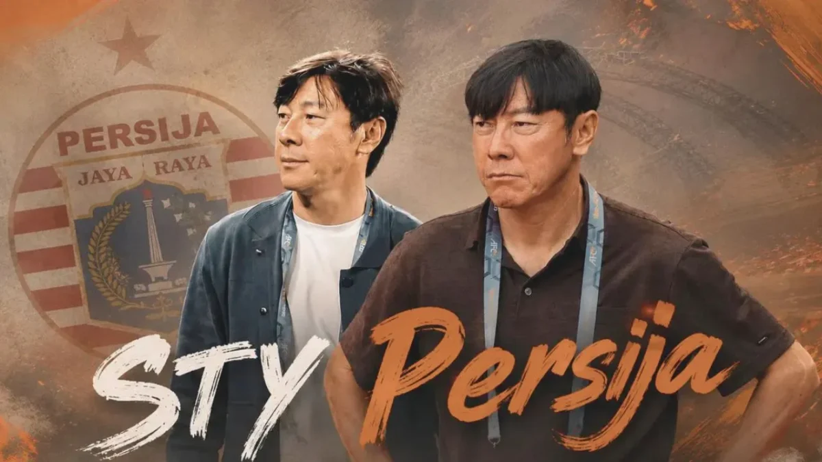 Shin Tae-yong Jadi Pelatih Baru Persija Jakarta 
(Foto:Graphic
generated AI/bola)