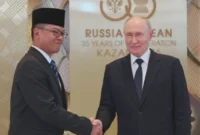 Putin Sambut Menlu RI Sugiono di KTT ASEAN–Rusia di Kazan
(Foto: REUTERS/Anastasia Barashkova/cnn)