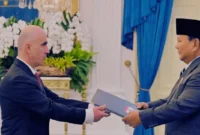 Presiden RI Terima Surat Kepercayaan 8 Dubes Negara 
(Foto: Laily Rachev - BiroPersSekretariat Presiden/viva)