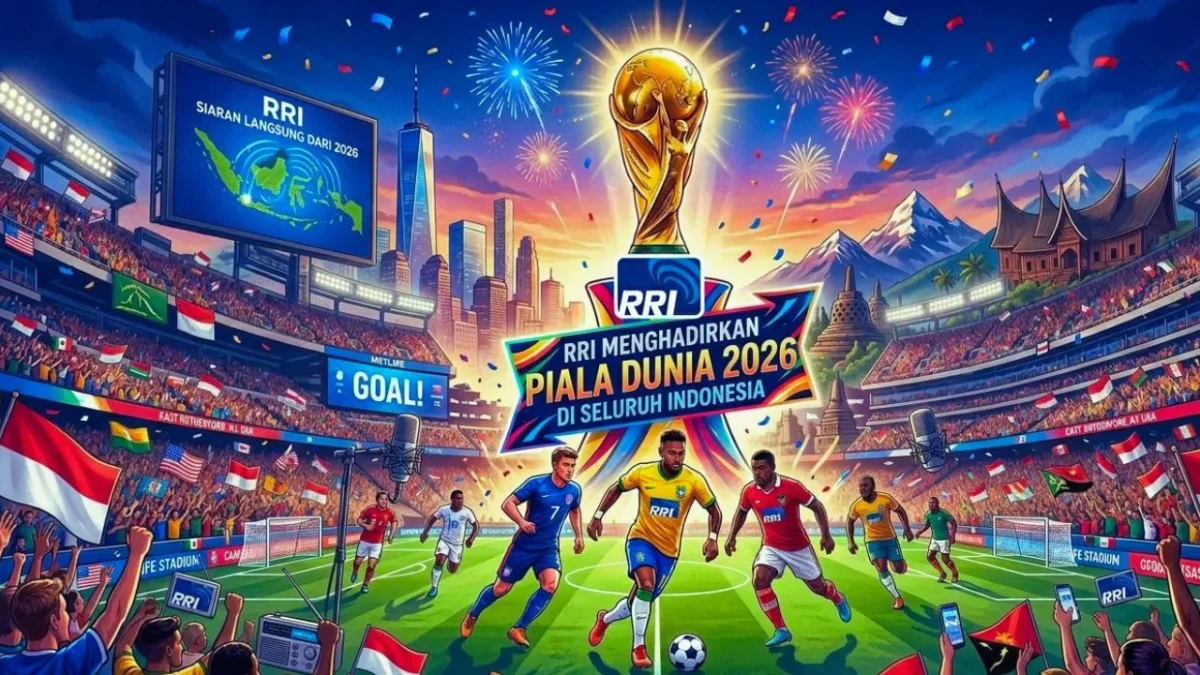RRI Matangkan Siaran Piala Dunia 2026 untuk Seluruh Indonesia
(Foto:  Ilustrasi Piala Dunia 2026 AI/rri)