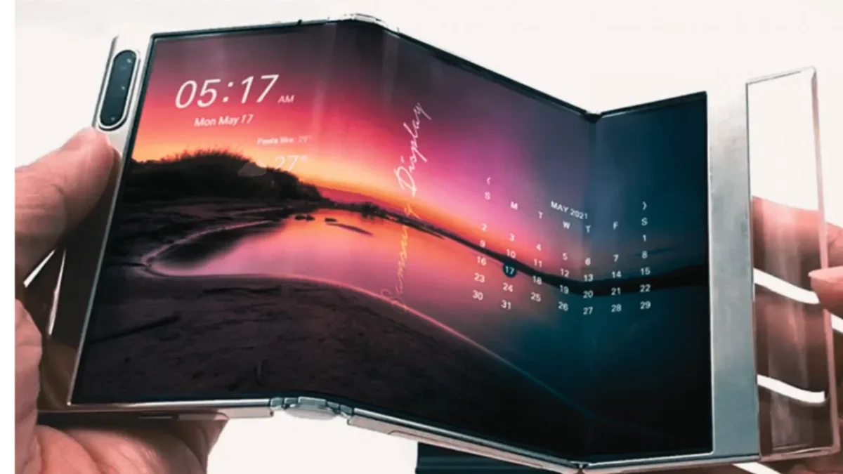 Update Terbaru Samsung Galaxy Z Rollable
(Foto: Samsung
/kompas)