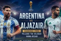 Jadwal Argentina vs Aljazair di Piala Dunia 2026, Kick-off Pagi Ini di TVRI
(Foto: lintaspriangan)