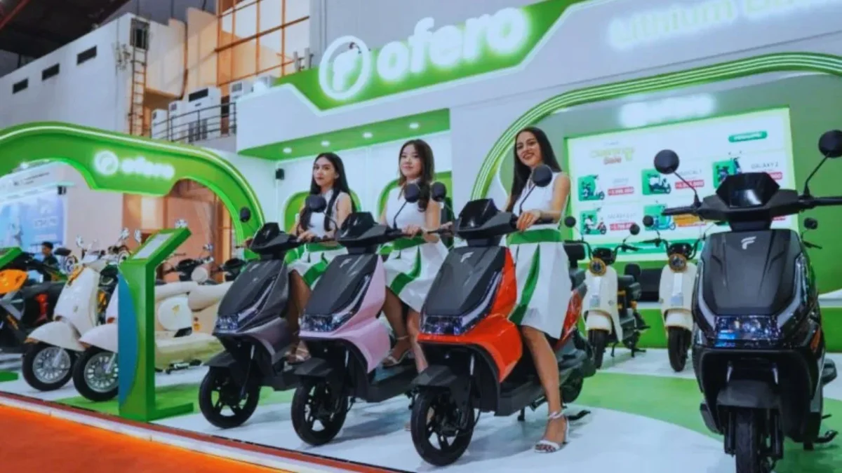 Motor Listrik Jadi Favorit di PRJ 2026, Karena Harga BBM mahal
(Foto: otobisnis) 