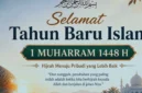 Sambut 1 Muharram 1448 H, Istiqlal Gelar Tabligh Akbar 
(Foto: Ilustrasi poster/banner 1 Muharram/tribun)