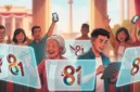 voting logo HUT RI 81, Pemerintah rili 5 kandidat logo HUT Ke-81 RI dengan tema 'Indonesia Berdaulat, Adil, dan Makmur(Foto: Ilustrasi/akurat)
