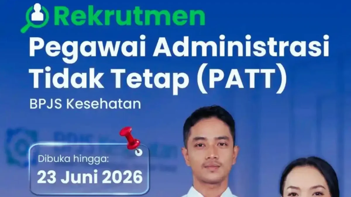 Lowongan PATT BPJS Kesehatan 2026 Tahap 2 Dibuka!(Foto: Dok. BPJS Kesehatan/tribun)