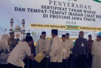 ATR/BPN Targetkan Sertifikasi Tanah Wakaf Tuntas 2028
(Foto: atrbpn)