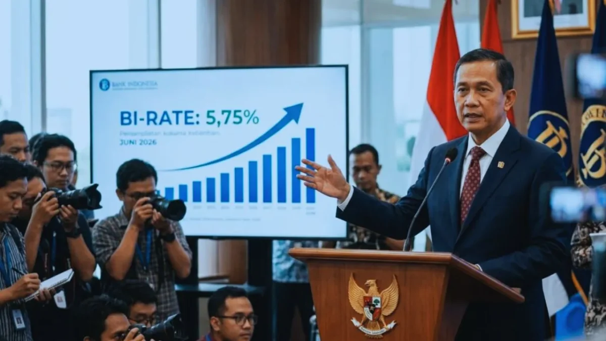 BI Rate Naik ke 5,75 Persen pada Juni 2026
(Foto: journalarta)