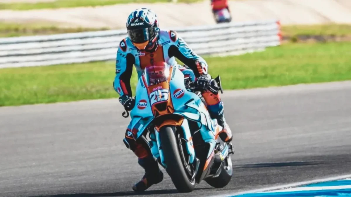 Hasil Sprint Race MotoGP Belanda 2026 menempatkan Raul Fernandez sebagai juara di Assen
(Foto: monitorday)