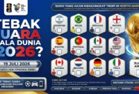 Tebak Juara Piala Dunia 2026, Rebut Hadiah Rp100 Juta
(Foto: AI)