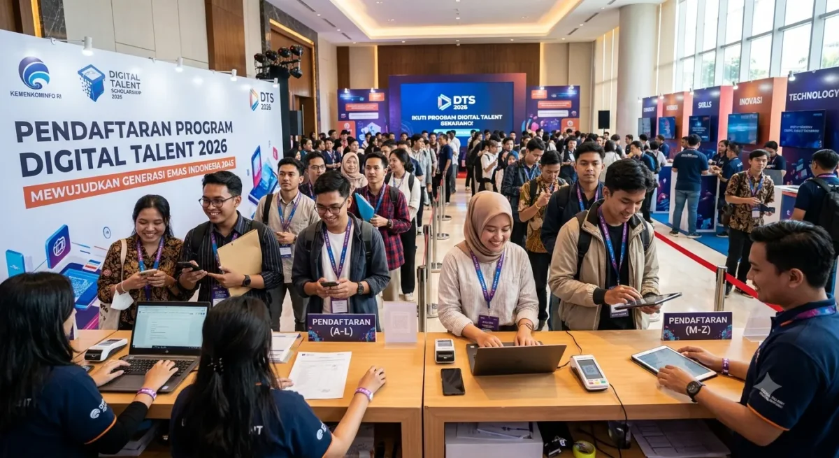 Pendaftaran Program Digital Talent AI 2026 Resmi Dibuka
(Foto: AI)