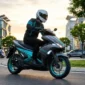 Yamaha Aerox-E Meluncur, Motor Listrik dengan Boost Mode
(Foto: AI)