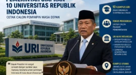 Universitas Republik Indonesia Bakal Hadir di 10 Lokasi(Foto: CNN Indonesia/Muhammad Naufal/AI)