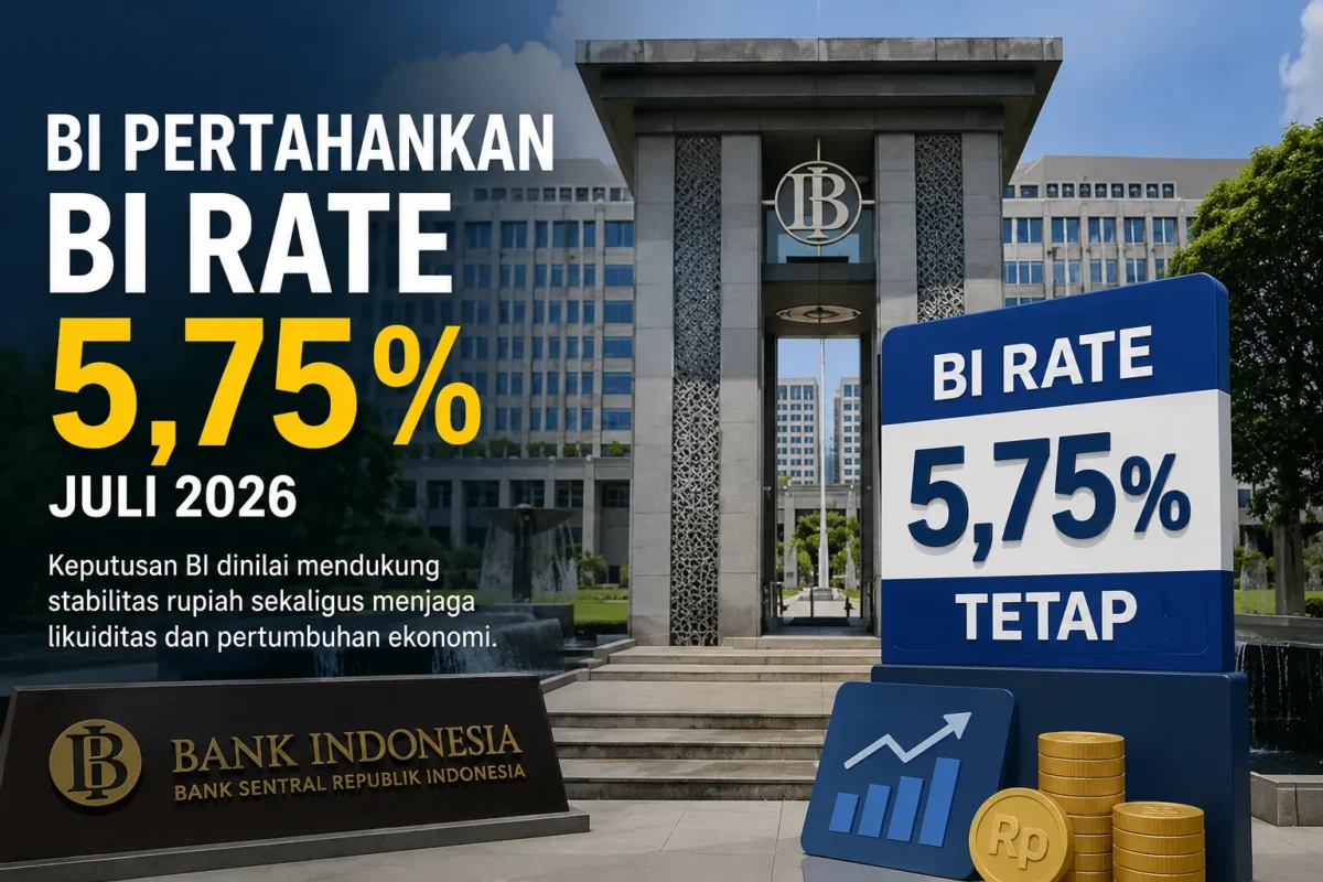 BI Pertahankan BI Rate 5,75 Persen, Ekonom Soroti Stabilnya Rupiah
(Foto: rctiplus/AI)