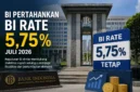 BI Pertahankan BI Rate 5,75 Persen, Ekonom Soroti Stabilnya Rupiah
(Foto: rctiplus/AI)