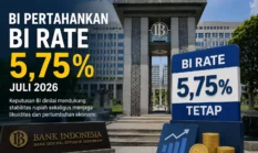 BI Pertahankan BI Rate 5,75 Persen, Ekonom Soroti Stabilnya Rupiah