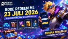 Kode Redeem MLBB 23 Juli 2026 Terbaru, Buruan Klaim Hadiahnya
(Foto: esports/AI)