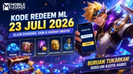 Kode Redeem MLBB 23 Juli 2026 Terbaru, Buruan Klaim Hadiahnya 
(Foto: esports/AI)