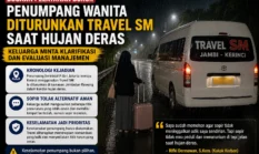 Penumpang Travel SM Diturunkan Saat Hujan, Keluarga Minta Klarifikasi