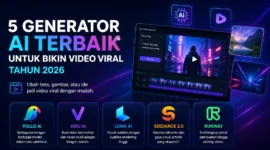 Rekomendasi 5 Generator Video AI Terbaik untuk Konten Viral 2026
(Foto: digen/AI)