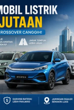 Daftar Mobil Listrik Rp500 Jutaan Terbaru di Indonesia 2026