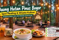 Daong Hutan Pinus Bogor, Spot Healing dan Wisata Kuliner dengan Suasana Sejuk
(Foto: kompasiana
/AI)