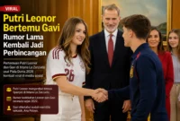 Putri Leonor dan Gavi Kembali Viral usai Piala Dunia 2026(Foto: Instagram @casareal.es/detik
/AI)