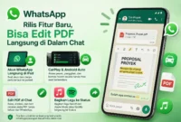 WhatsApp Hadirkan Fitur Baru, Kini Bisa Edit PDF Langsung di Dalam Chat
(Foto: webwise/AI)