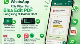 WhatsApp Hadirkan Fitur Baru, Kini Bisa Edit PDF Langsung di Dalam Chat
(Foto: webwise/AI)