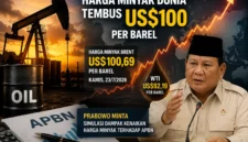 Harga Minyak Dunia Sentuh US$100, Prabowo Minta Simulasi APBN
(Foto: Dok.Istimewa
/cnn/AI)
