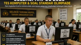 Rekrutmen Akpol 2026 Pakai Tes Komputer dan Soal Olimpiade(Foto: detikperkara/AI)