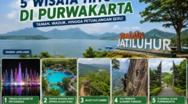 Rekomendasi Wisata Hits di Purwakarta, dari Waduk Jatiluhur hingga Gunung Parang(Foto: traveloka/AI)