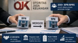 OJK: 200 BPR Masih Jalani Proses Merger(Foto: OJK
/AI)