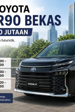 Harga Toyota Voxy R90 Bekas Mulai Rp 300 Jutaan, Simak Kisaran Terbarunya