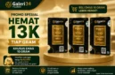 Promo Emas Galeri 24 Pegadaian Diskon Rp13 Ribu per Gram, Simak Syarat dan Daftar Harganya
(Foto: Instagram/@galeri24.id/rri/AI)