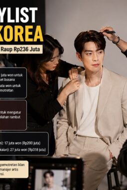 Gaji Stylist Artis Korea Capai Rp236 Juta per Pemotretan