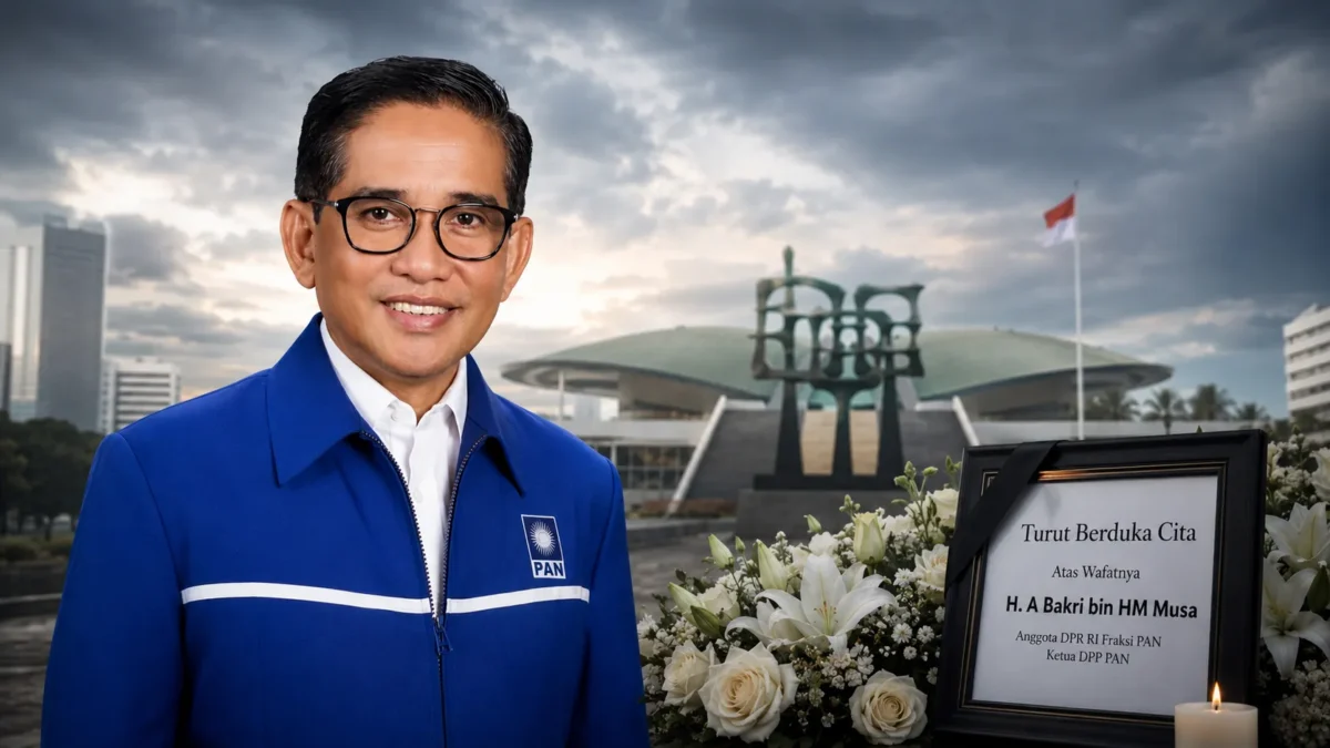 H. A Bakri Meninggal Dunia, Anggota DPR RI Fraksi PAN Empat Periode Tutup Usia
(Foto: ampar/AI)