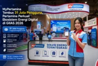MyPertamina Tembus 31 Juta Pengguna, Pertamina Perkuat Ekosistem Energi Digital di GIIAS 2026(Foto: mobitekno/AI)