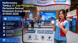 MyPertamina Tembus 31 Juta Pengguna, Pertamina Perkuat Ekosistem Energi Digital di GIIAS 2026(Foto: mobitekno/AI)