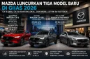 Usai Resmikan Pabrik, Mazda Langsung Debutkan Tiga Mobil Baru di GIIAS 2026(Foto: otomotif.bisnis/AI)
