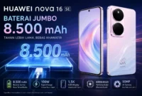 Bocoran Huawei Nova 16 SE: Baterai 8.500 mAh, Layar OLED 1,5K dan Fast Charging 100W 
(Foto: HukamaNews /Net
/AI)