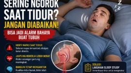 Bahaya Ngorok Saat Tidur, Dokter Ungkap Risiko Serangan Jantung yang Mengintai
(Foto: klikdokter/AI)