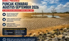 Waspada! BMKG Prediksi Puncak Kemarau 2026 Capai Puncaknya pada Agustus dan September