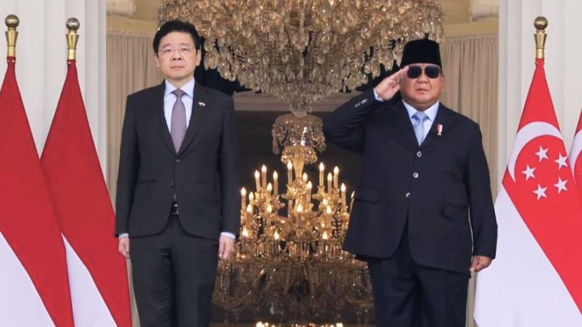 Lawrence Wong: Singapura Yakin Masa Depan Indonesia Cerah 
(Foto: Biro Pers Presiden RI/cnbc)