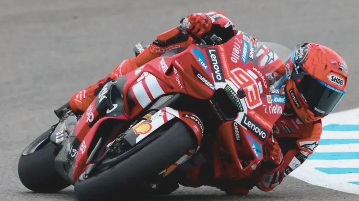 Hasil Sprint Race MotoGP Jerman 2026: Marc Marquez Sebagai Juara(Foto: AFP / Jean-Philippe Marcou/idn)