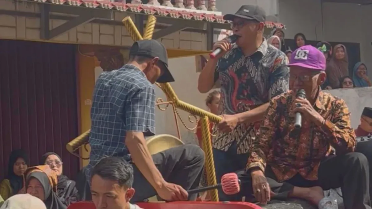 Tradisi Nyerau Awali Kenduri Sko Lima Desa Tanjung Pauh Mudik