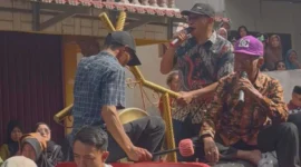 Tradisi Nyerau Awali Kenduri Sko Lima Desa Tanjung Pauh Mudik